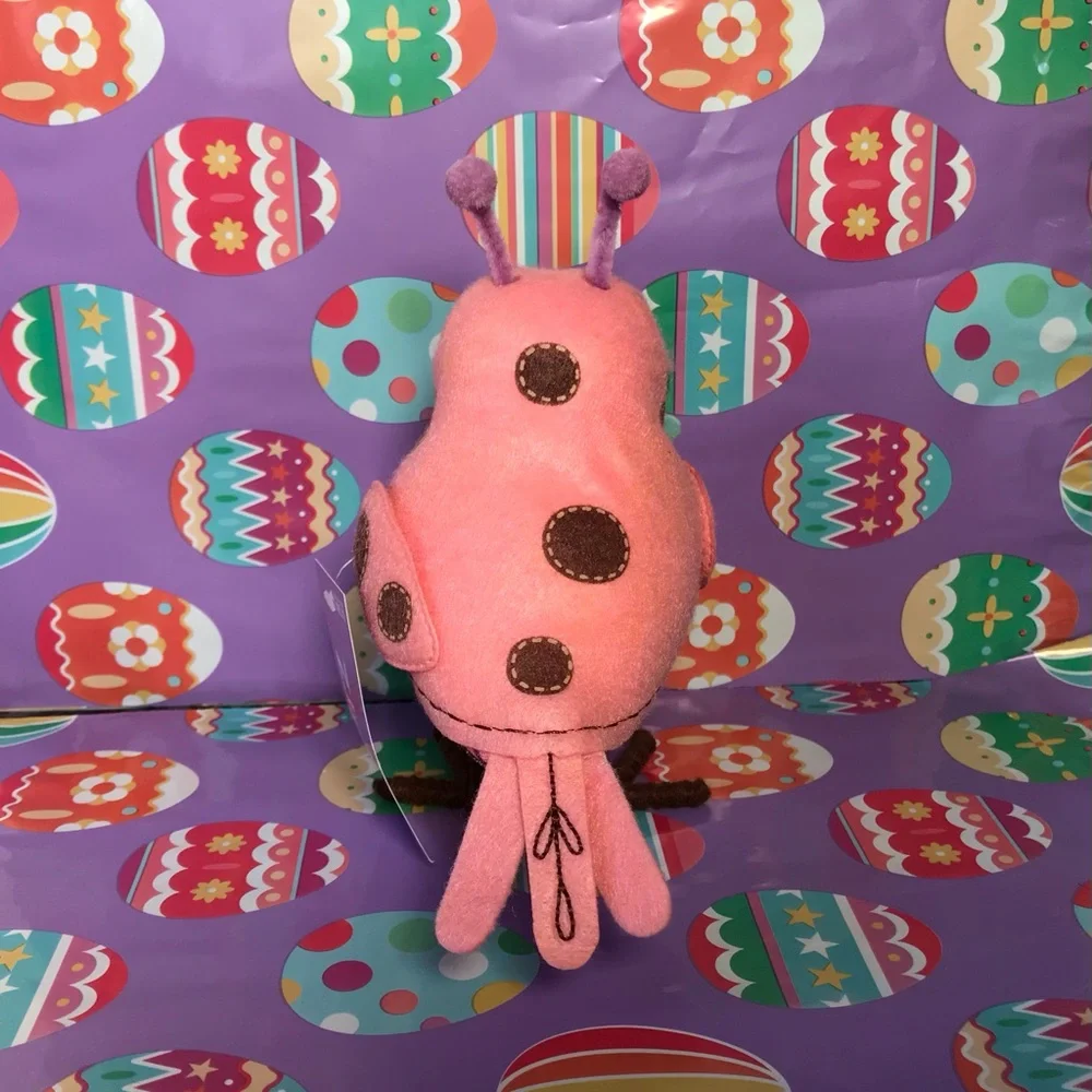 Target Spritz 2024 LADY Pink Butterfly Easter Bird Felt Spring ~ NEW